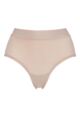 Ladies 1 Pack Sloggi GO Allround One Size Fits All Maxi Knickers - Peanut Butter