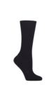 Ladies 1 Pair Falke Cosy Wool and Cashmere Boot Socks - Navy