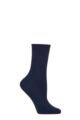 Ladies 1 Pair Falke No 1 85% Cashmere Socks - Navy