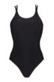 Love Luna 1 Pack Girl's First Period One Piece Swimsuit - Black