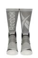 Mens and Ladies 1 Pair Reebok Technical Recycled Crew Technical Fitness Socks - White