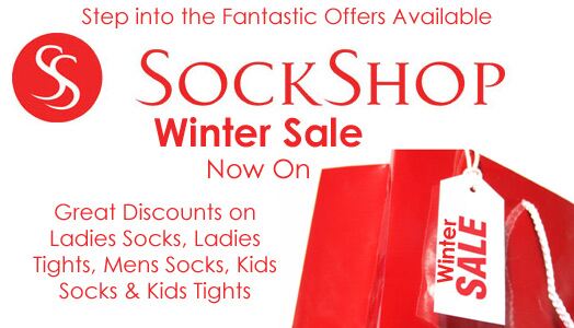 Check out the SockShop Winter Sale at SockShop.co.uk- Grab Yourself a Bargain Today! With Great Offers & Fantastic Discounts on Ladies Socks, Ladies Tights, Mens Socks, Kids Socks & Kids Tights