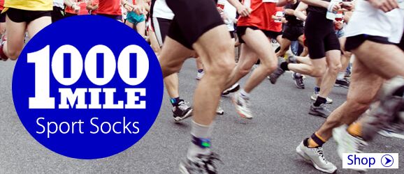 Shop 1000 Mile Socks at SockShop Shop 1000 Mile Socks at SockShop