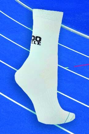 Ladies 1 Pair 1000 Mile Ultimate Tactel Anklet In 2 Colours Pale Blue LS