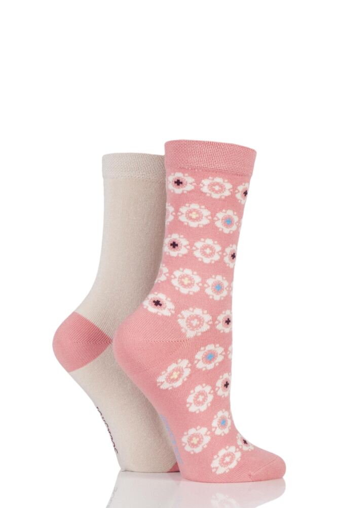 Ladies Patterned Bamboo Socks
