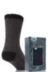 Mens 1 Pair Totes Supersoft Contrast Toe, Heel & Cuff Socks