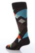 Mens 1 Pair Burlington Patchwork Argyle Socks 33% OFF