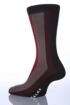 Mens 1 Pair Falke Vertical Stripe Socks 50% OFF