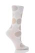 Ladies 1 Pair Levante Penny Spots Crew Socks 33% OFF