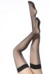 Ladies 1 Pair Elle Backseam Fishnet Hold Ups