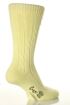 Ladies 1 Pair Corgi 100% Cashmere Cable Knit Leisure Socks In Lime 25% OFF