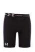 Mens 1 Pair Under Armour HeatGear Compression Shorts Long In 2 Colours