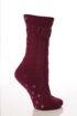 Ladies 1 Pair Elle Cable Knit Bootie Sock 25% OFF