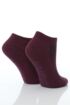 Ladies 2 Pair Elle Plain Organic Cotton Trainer Liners In 6 Colours