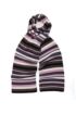 Ladies Fraas Striped Scarf 25% OFF