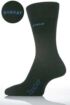 Mens 1 Pair SockShop Individual Days Of The Week Black Embroidered Socks