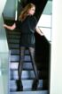 Ladies 1 Pair Trasparenze Ottawa Patterned Back Seam Tights With Bow