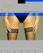 Ladies 1 Pair Levante Micro Net Stripe Top Hold Ups