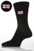 Mens 1 Pair SockShop Individual Embroidered Nation Sock ST GEORGE'S