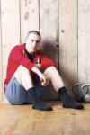 Mens 3 Pair Jeep Casual Rib Socks In 2 Colours