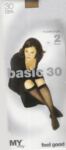 Ladies 2 Pair My Way Basic 30 Knee High
