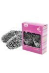 Ladies 1 Pair Totes Animal Fur Fluffy Mule In 2 Colours