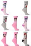 Ladies 3 Pairs TM Betty Boop Socks