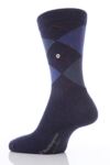 Mens 1 Pair Burlington St. Andrews Argyle Cashmere Socks In 4 Colours