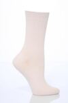 Ladies 1 Pair Urban Knit Foil Print Rib Ankle Socks 50% OFF