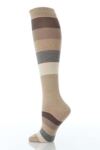 Ladies 1 Pair Falke Seasons Wide Stripe Knee High Socks 33% OFF