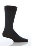 Mens 1 Pair Pantherella Cotton Lisle Polka Dot Socks 25% OFF