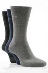 Mens 3 Pair Jeep Essential Plain Sock In 3 Colours