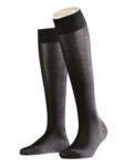 Ladies 1 Pair Falke Support Strong Cotton Mix Knee Highs In 4 Colours