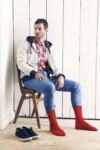 Mens 3 Pair Calvin Klein Cotton Rich Casual Rib Socks In 4 Colours