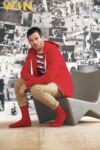 Mens 1 Pair SockShop Colours Single Cotton Rich Socks In 8 Colours