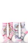 Girls 2 Pair Fairy Girl Little Dancer Socks