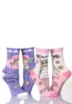 Girls 2 Pair Groovy Chick Starlet Socks
