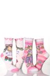 Girls 2 Pair Groovy Chick Socks
