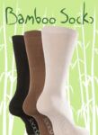 Ladies 3 Pair SockShop Plain Bamboo Socks In 4 Colours