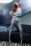 Ladies 1 Pair Trasparenze Bangkok Cracked Metallic Tights 25% OFF