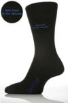 Mens 1 Pair SockShop Individual Celebrations Embroidered Sock BEST DAD IN THE WORLD!