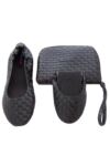 Ladies 1 Pair Tipsy Feet Weave Foldable Shoes In 2 Colours
