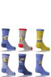 Boys 4 Pair TM Spongebob Socks