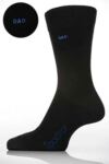 Mens 1 Pair SockShop Individual Embroidered Name - DAD