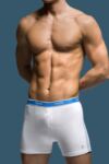 Mens 2 Pack FiveG Button Boxer Shorts made with Fairtrade Cotton In 2 Colours