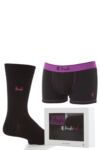 Mens Pringle Cotton Dots Sock And Boxer Gift Set