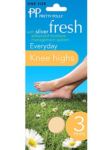 Ladies 3 Pair Pretty Polly Everyday Fresh Knee Highs In 3 Colours