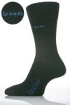 Mens 1 Pair SockShop Individual Celebrations Embroidered Sock GROOM
