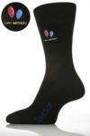 Mens 1 Pair SockShop Individual Celebrations Embroidered Sock HAPPY BIRTHDAY!