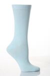 Kids 1 Pair SockShop Colours Outstanding Quality & Value Plain Sky Blue Cotton Socks